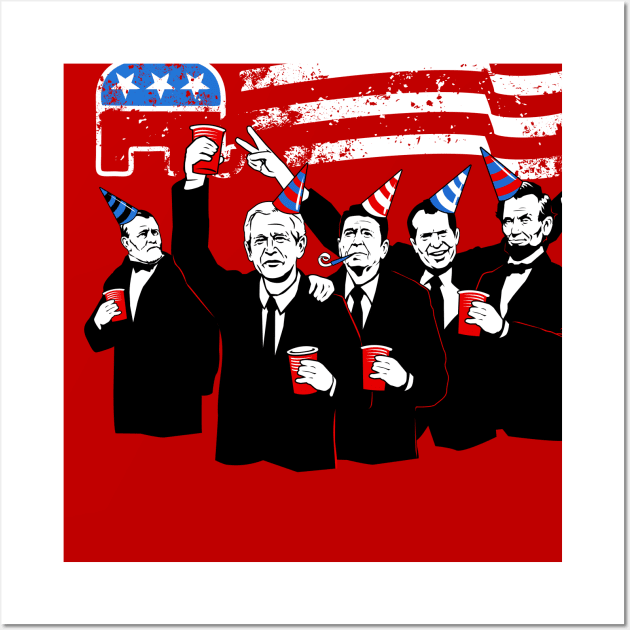 Republican Party Wall Art by tomburns